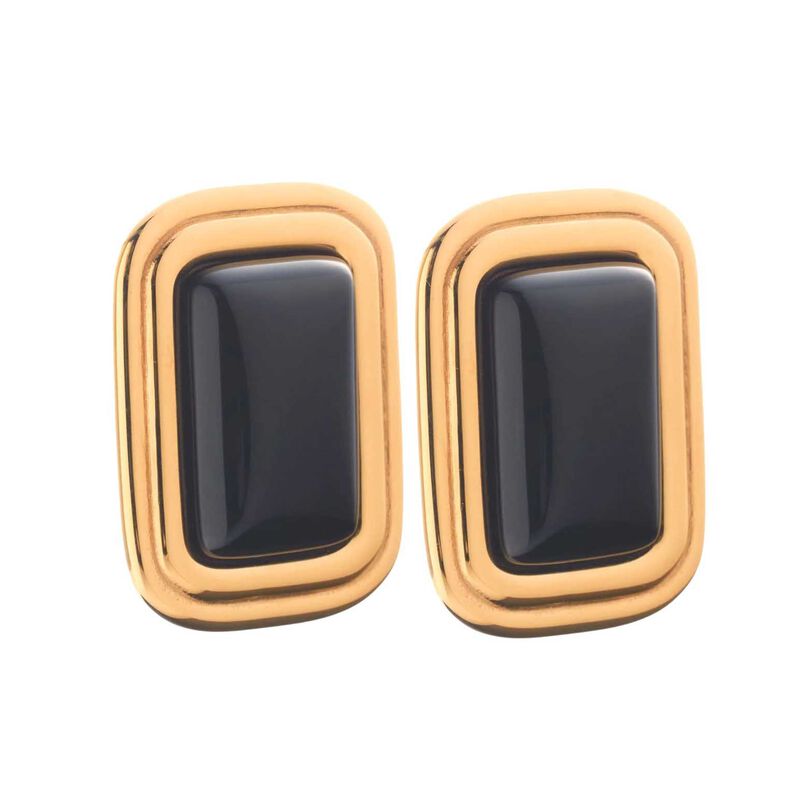 Silk & Steel Eclipse Earrings image number 0